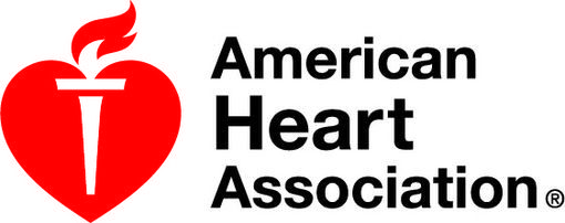 The american heart association logo.